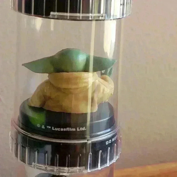 Collectible MANDALORIAN| Baby Yoda & Groot PODZ TOPPER Set of 3 Excellent - Picture 7 of 15